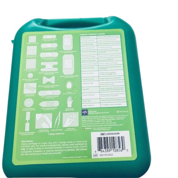 The Curad First Aid Kit, 175 pieces, - Picture 3 of 6